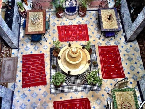 Seating area, Inner courtyard view