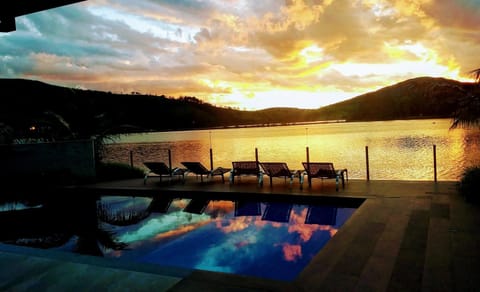 On site, Lake view, Swimming pool, Swimming pool, Sunset