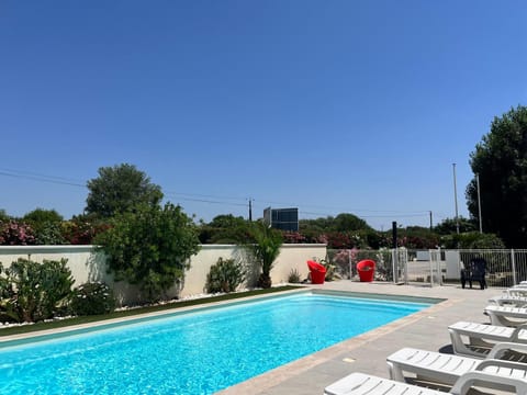 Day, Pool view, Swimming pool, sunbed