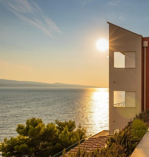 Property building, Natural landscape, Sunset