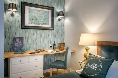 Decorative detail, Seating area, Bedroom