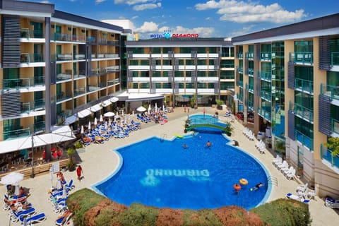 Bird's eye view, Swimming pool