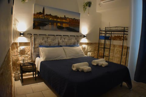 Photo of the whole room, Bedroom, towels, air conditioner