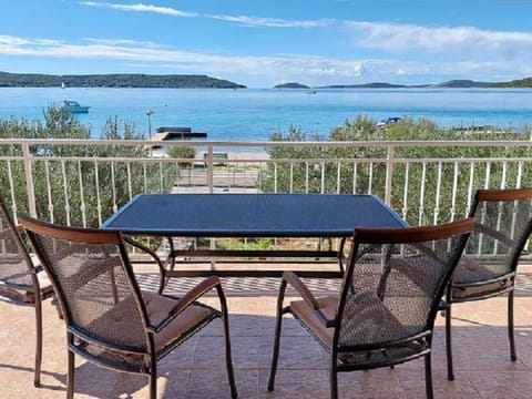 Natural landscape, Seating area, Sea view