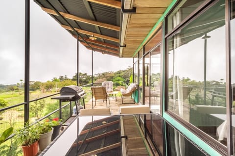 BBQ facilities, View (from property/room), Balcony/Terrace, Living room