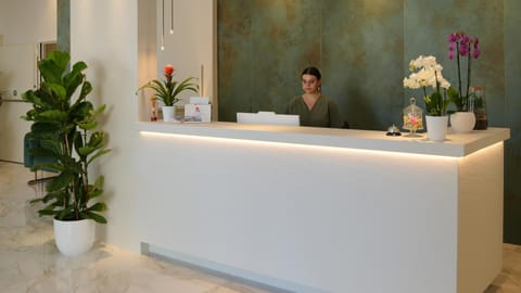 People, Lobby or reception