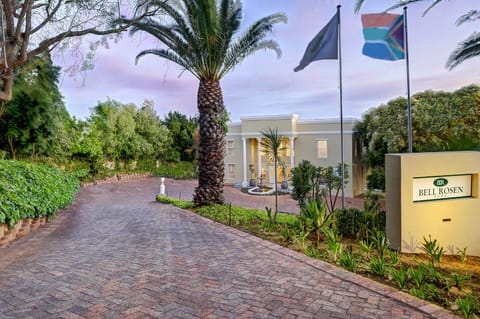 Property building, Garden view