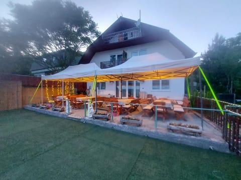 Property building, Garden view