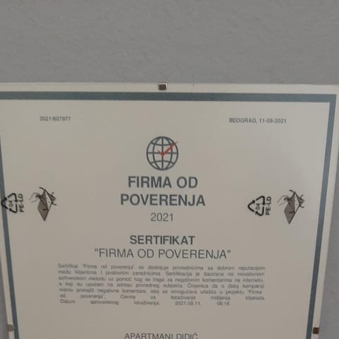 Apartmani Didić Bed and Breakfast in Serbia