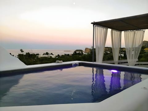 Sea view, Swimming pool, Sunset