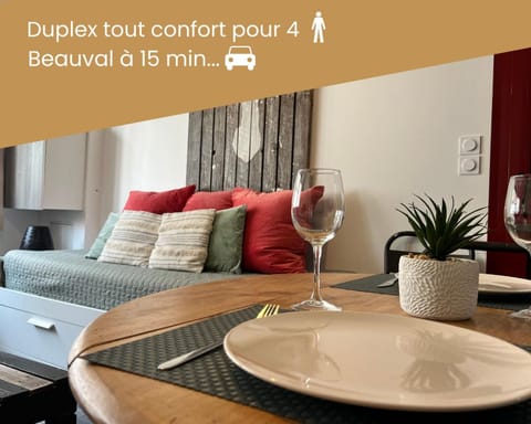 Duplex/Beauval & Châteaux Apartment in Centre-Val de Loire