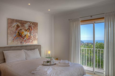Bedroom, Sea view