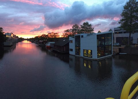 Property building, Sunset