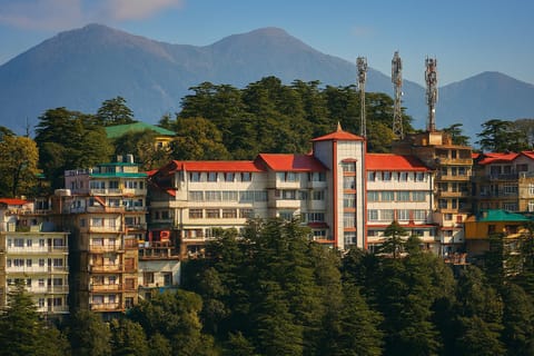 Property building, View (from property/room), Landmark view, Mountain view
