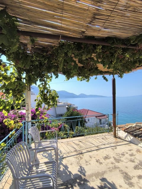 Patio, Spring, Day, Natural landscape, View (from property/room), Balcony/Terrace, Sea view