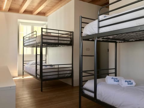 Photo of the whole room, bunk bed