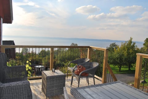 Patio, Day, View (from property/room), Balcony/Terrace, Garden view, Lake view