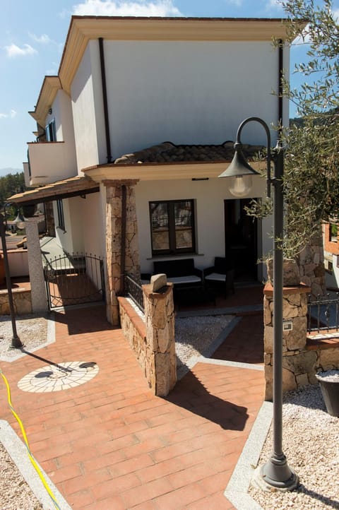 Property building, Patio