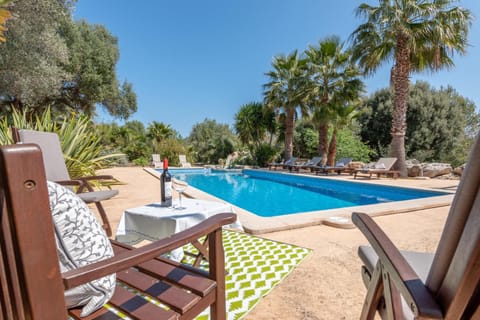 Property building, Living room, Swimming pool