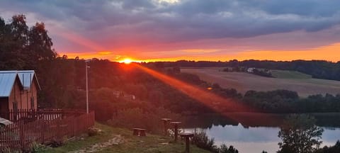 Domki 1 i 2 Nature lodge in Pomeranian Voivodeship