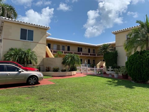 Property building, Garden view