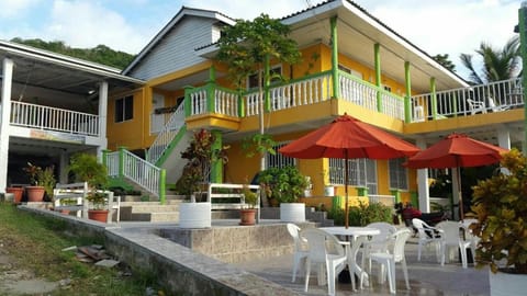 Property building, Patio, Day