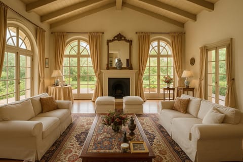 Property building, Activities, Balcony/Terrace, Balcony/Terrace, Living room, Meeting/conference room, Meals, fireplace, fireplace