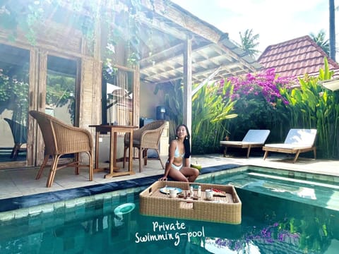 Patio, Garden, Pool view, Swimming pool, Breakfast, Continental breakfast