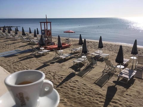 Natural landscape, Beach, Sea view, sunbed
