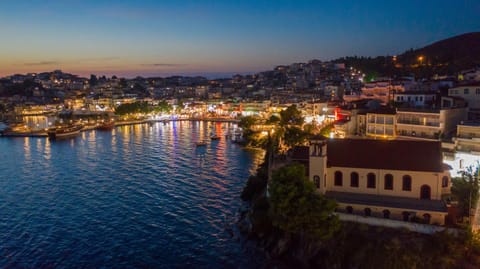 Neighbourhood, City view, Sunset