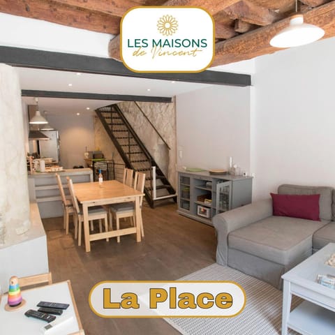 La Place, Clim - Double Terrasse House in Arles