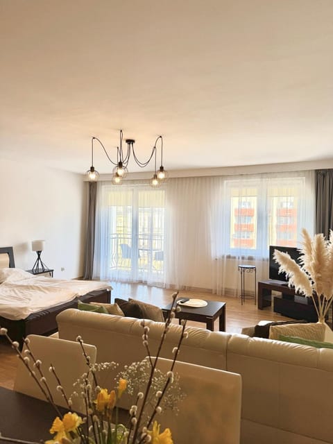 Plac 14 Apartament 80 m2 z Balkonem Centrum Apartment in Swinoujscie