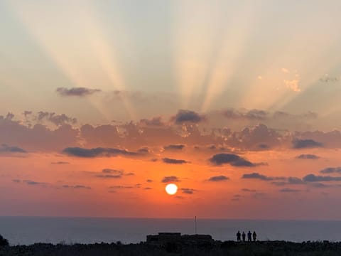 Natural landscape, Hiking, On site, Sea view, Sunset