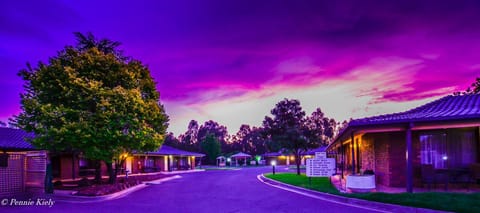 Facade/entrance, Night, BBQ facilities, View (from property/room), On site, Swimming pool, Sunset