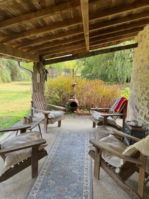 Patio, Garden view