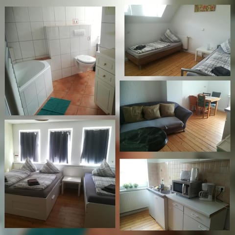 Bathroom, Bedroom, kitchen