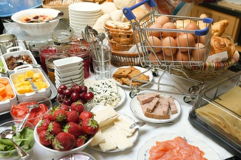 Food close-up, Continental breakfast