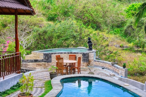 Natural landscape, Pool view, Swimming pool