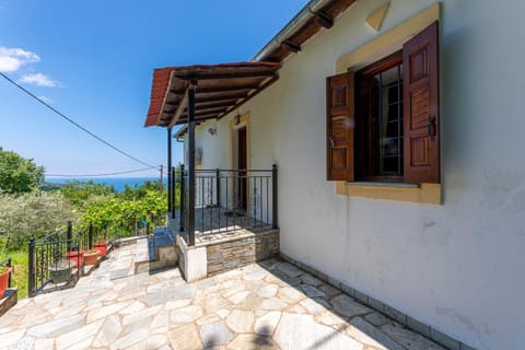 Property building, Patio, Day, Natural landscape, View (from property/room), Balcony/Terrace