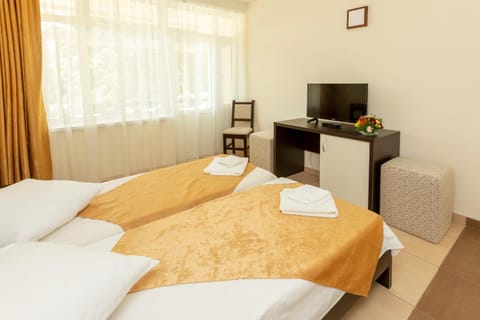 Bed, TV and multimedia, Photo of the whole room