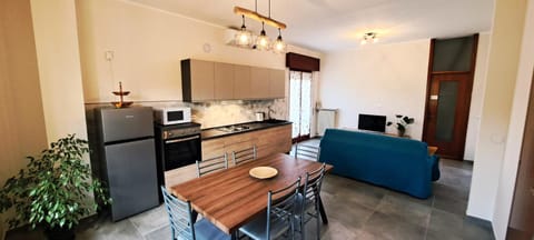 Living room, kitchen