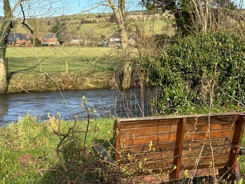 Alder River Lodge Clun Valley Luxury Hot Tub Break House in Wales