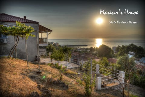 Natural landscape, Sea view, Sunset