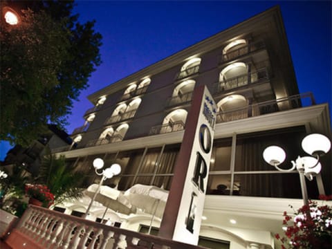 Property building, Sunset