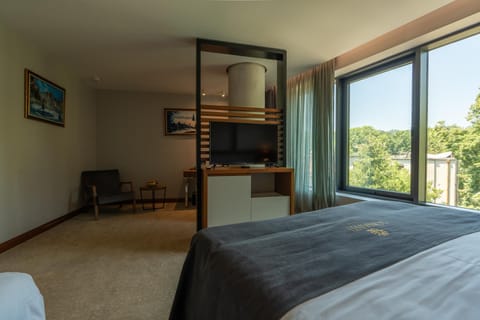 Bed, TV and multimedia