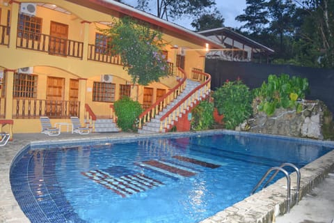 Property building, Bird's eye view, Pool view, Swimming pool
