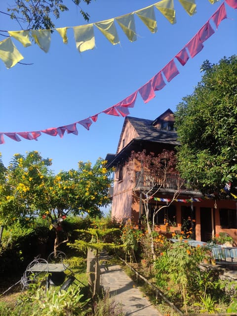 Property building, Garden view