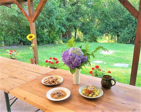 Garden, Balcony/Terrace, Food, Garden view