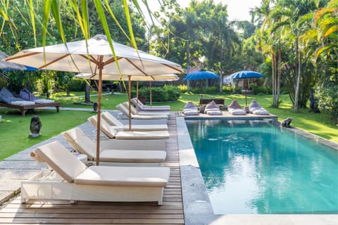 Garden, Garden view, Pool view, Swimming pool, sunbed