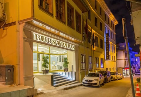 Property building, Facade/entrance, Night, Neighbourhood, Street view